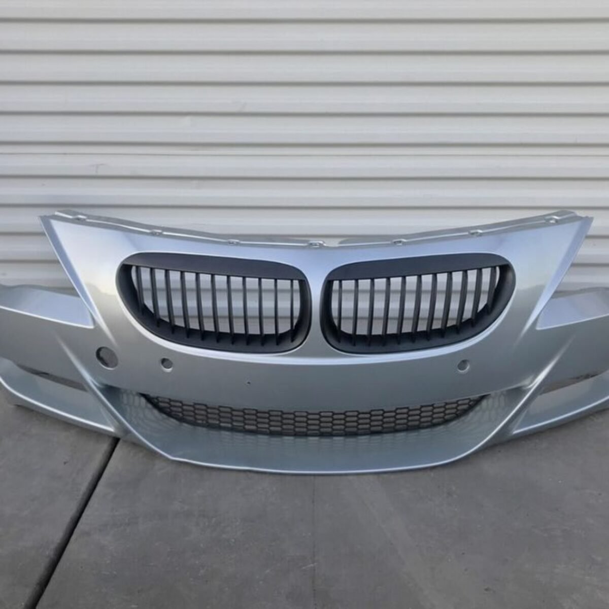 BMW E63 E64 M6 Front Bumper Cover Complete Silver OEM