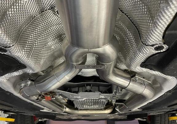 Mode design perfomance equal length single mid pipe for BMW M3 M4 G80 G81 G82 G83 S58 - Image 3