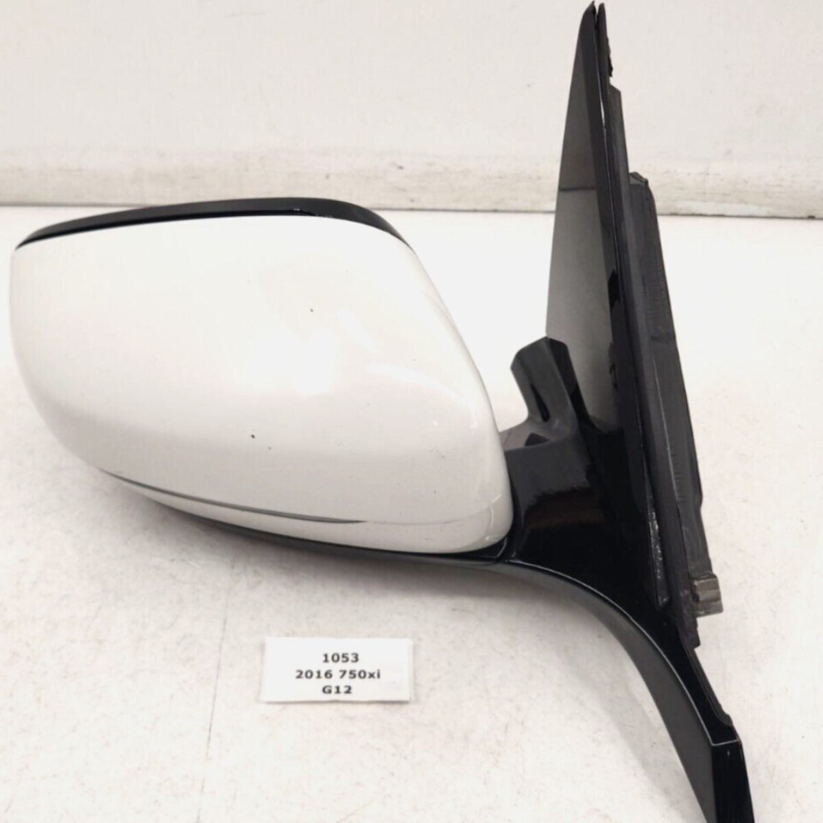 OEM BMW G12 750 Right Passenger Mirror Assembly Heated White 300 w/Camera
