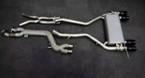 G82 G80 M3 M4 disassembled 3rd generation IPE mid-rear exhaust