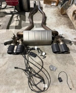 G82 M4 akrapovic titanium exhaust