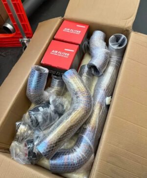 Titanium front mount air intakes for the G8X