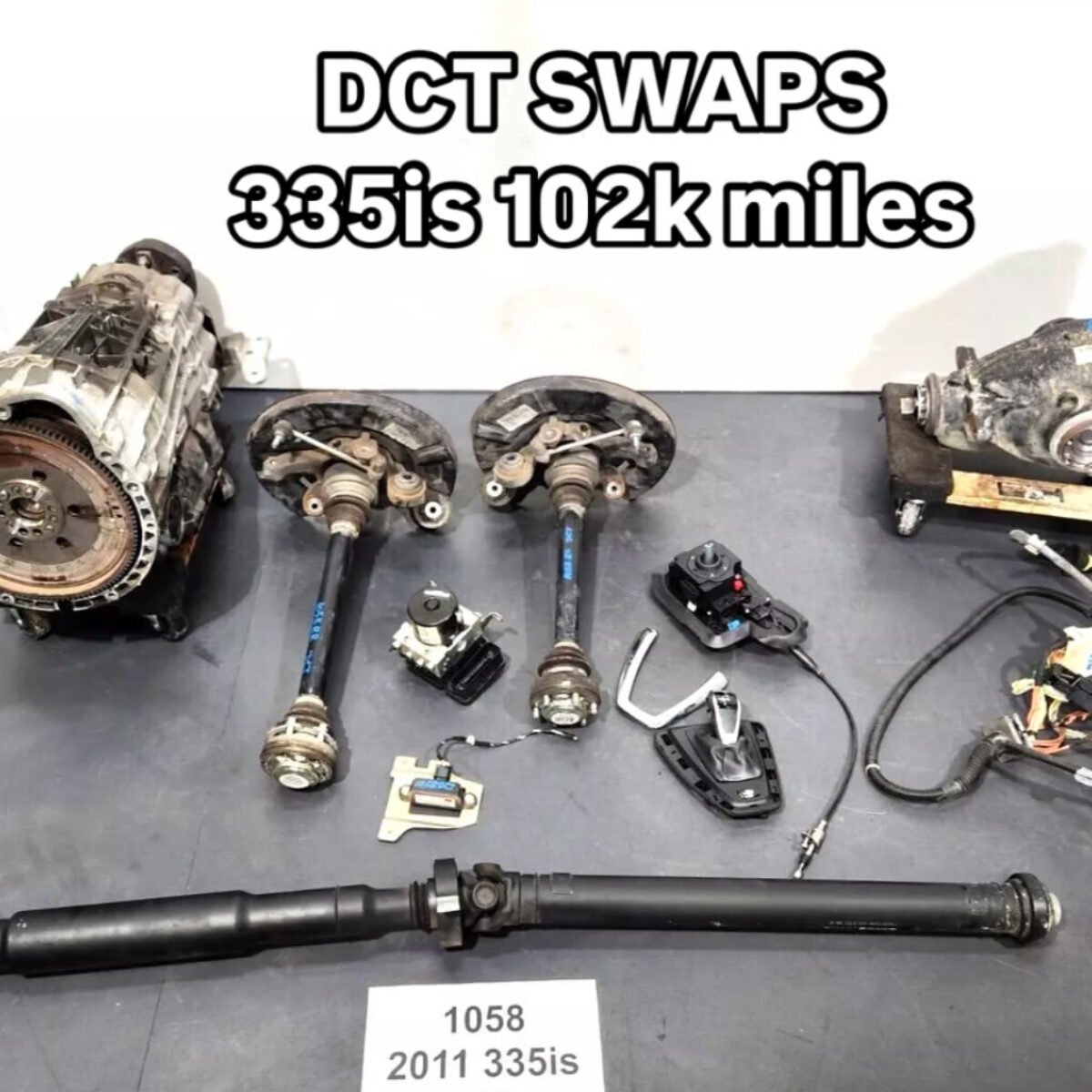 BMW DCT SWAPS  3 Series  335is Transmission kit