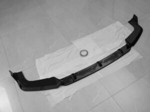 Gloss Black Front Bumper Lip Splitter Spoiler Fits 2020~2023 BMW F95 X5M Pre-LCI