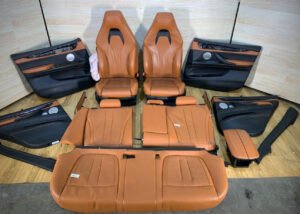 BMW F85 X5M Full Aragon Brown Leather Interior set