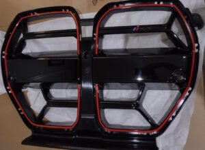 BMW Genuine G80 M3 2021+M3 Cs Front Grille Black With Red Border New