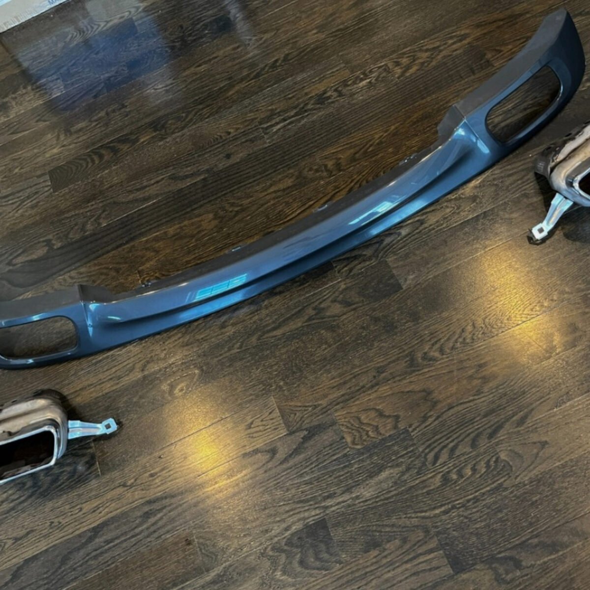 BMW F01 F02 Rear Bumper Trim Exhaust