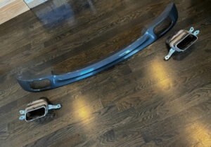 BMW F01 F02  Rear Bumper Trim Exhaust