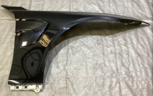2015-2020 F82 F83 BMW M4 Passenger Side Fender Panel / Black Sapphire Metallic