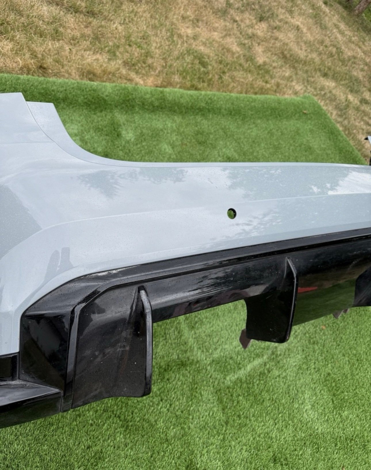 BMW G80 M3 Factory Rear Bumper Cover w/ Diffuser - Image 3