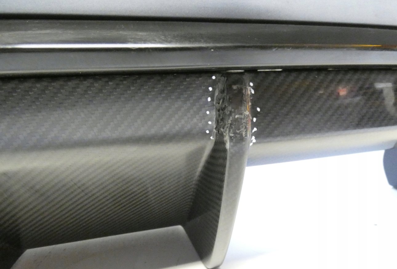 BMW M3 G80 G81 8086106 CARBON 2022- UNDER 6 PDC BUMPER BACK REAR - Image 6