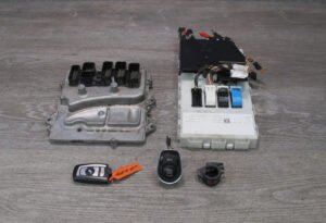 2015-2018 BMW F82 M4 S55 ENGINE ECU DME BCM BCU IMMO START STOP KEY SET