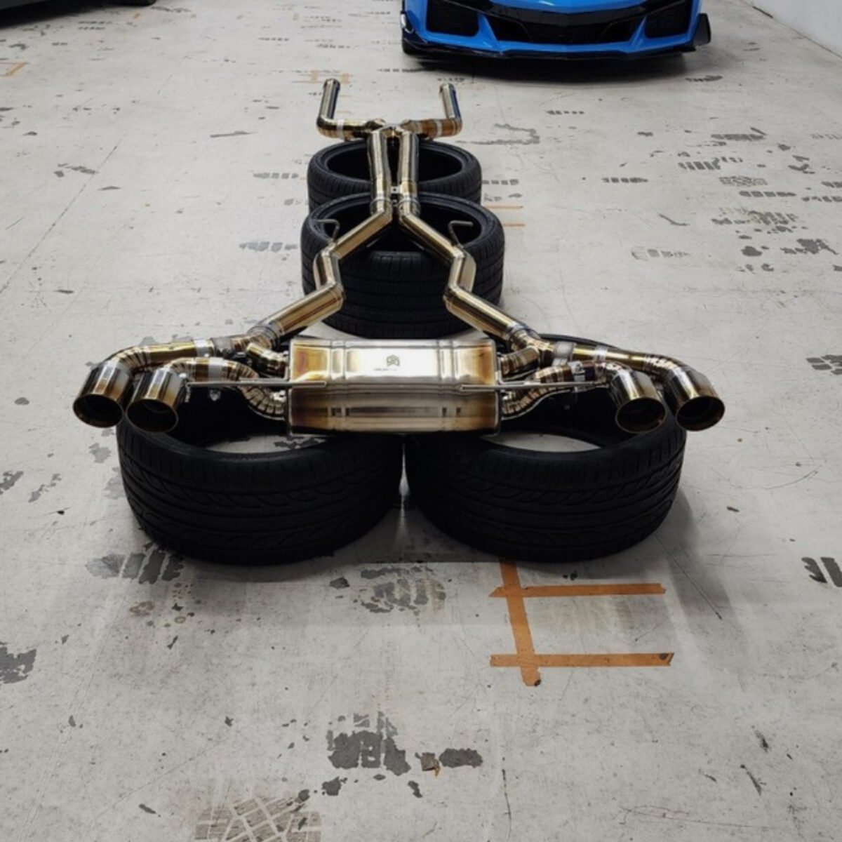 UNLIMITED LEVELS CatBack GOLD Titanium Exhaust Fits 18-2023 BMW M5 M5C F90 M5CS