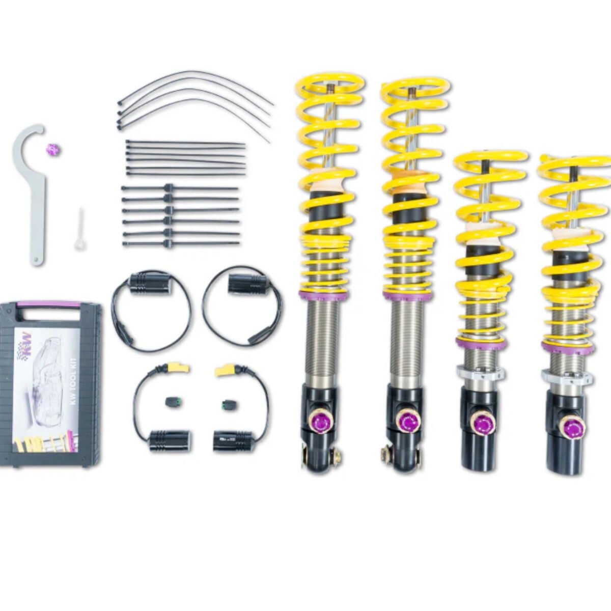 KW Coilover Kit V4 2018 BMW M5/ F90 AWD w/ Delete Modules