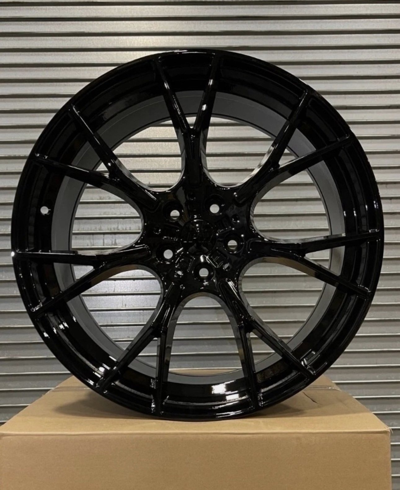 BMW 20" Staggered M5 CS Black wheels fits BMW 5X112 5 SERIES X3 M40i xDrive30i (4) - Image 2