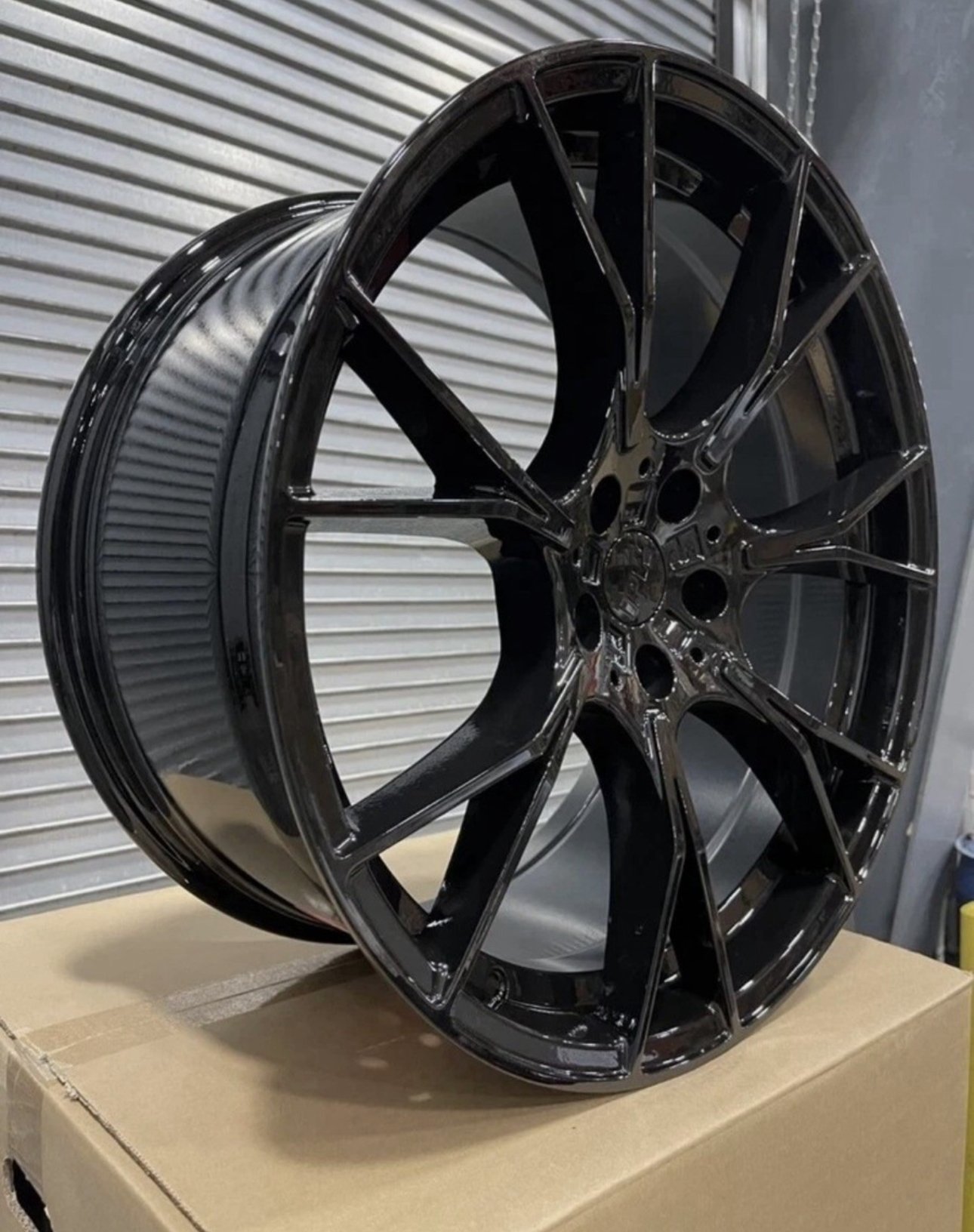 BMW 20" Staggered M5 CS Black wheels fits BMW 5X112 5 SERIES X3 M40i xDrive30i (4) - Image 4