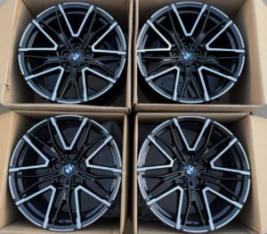 OEM BMW 2025+ G90 G99 M5 Black W/ Polished Face 951M Wheels Rims
