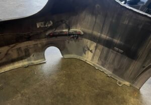 BMW 17-23 G30 Rear Bumper Cover W/PDC Assembly Atlas Cedar Metalic OEM 66K