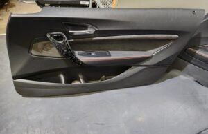OEM BMW F87 M2 Competition Black M Sport Leather Interior Seats Door Panel Set