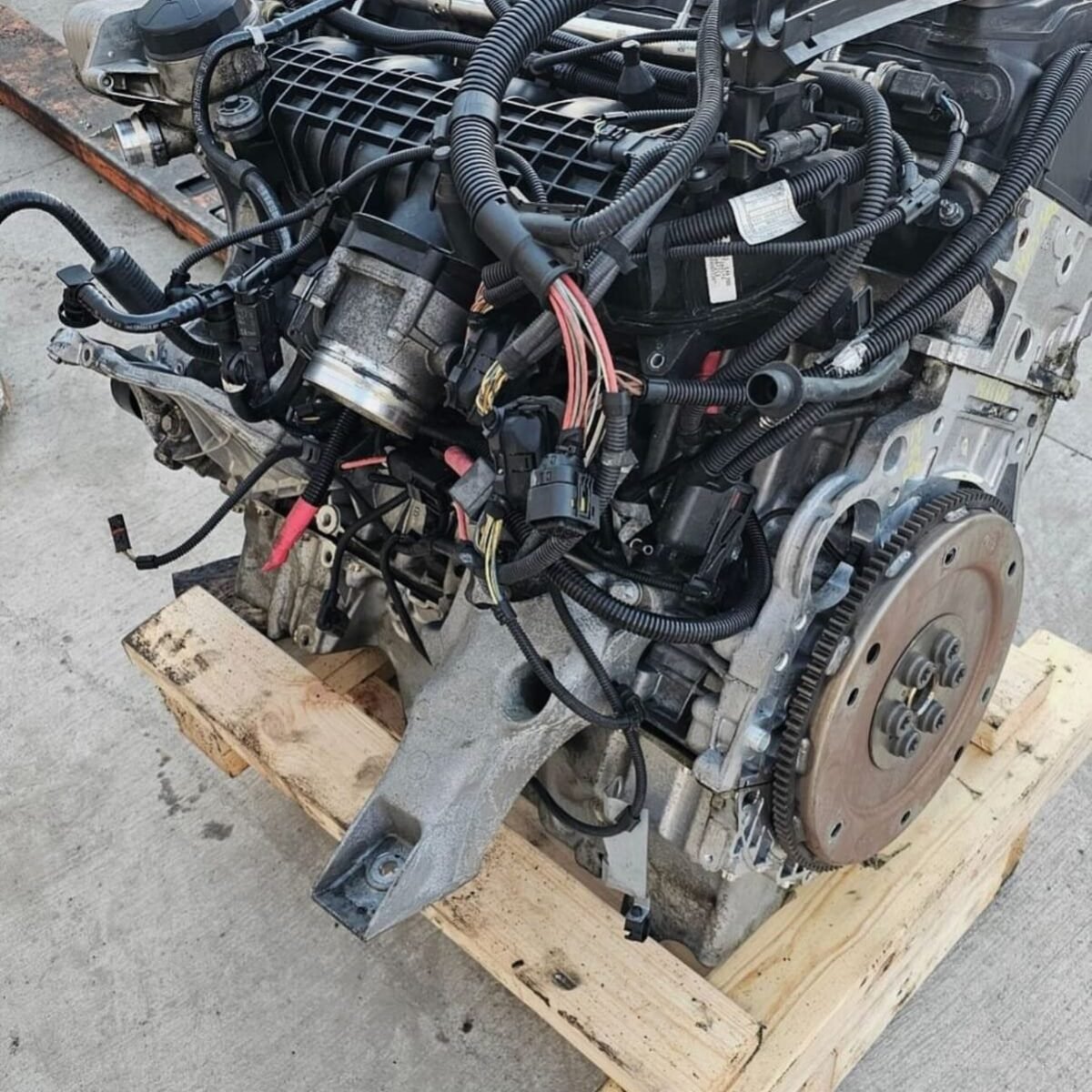 BMW N55 Engine With Turbo Motor F15 F16 X5 X6 68K Miles Guaranteed