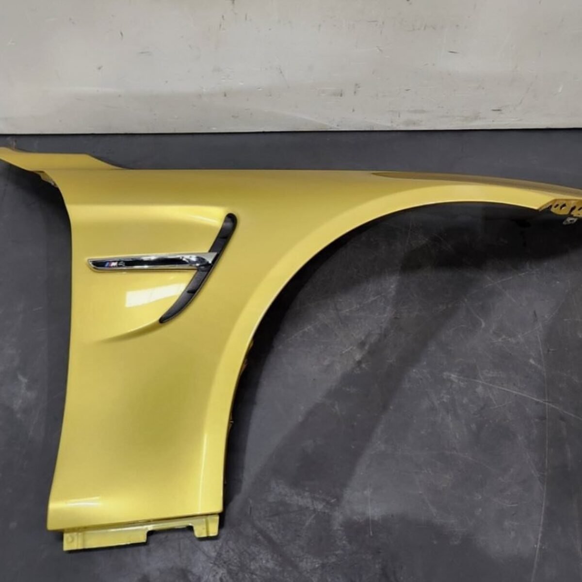 OEM BMW F82 F83 M4 Right Passenger Side Fender Panel Shell Yellow B67