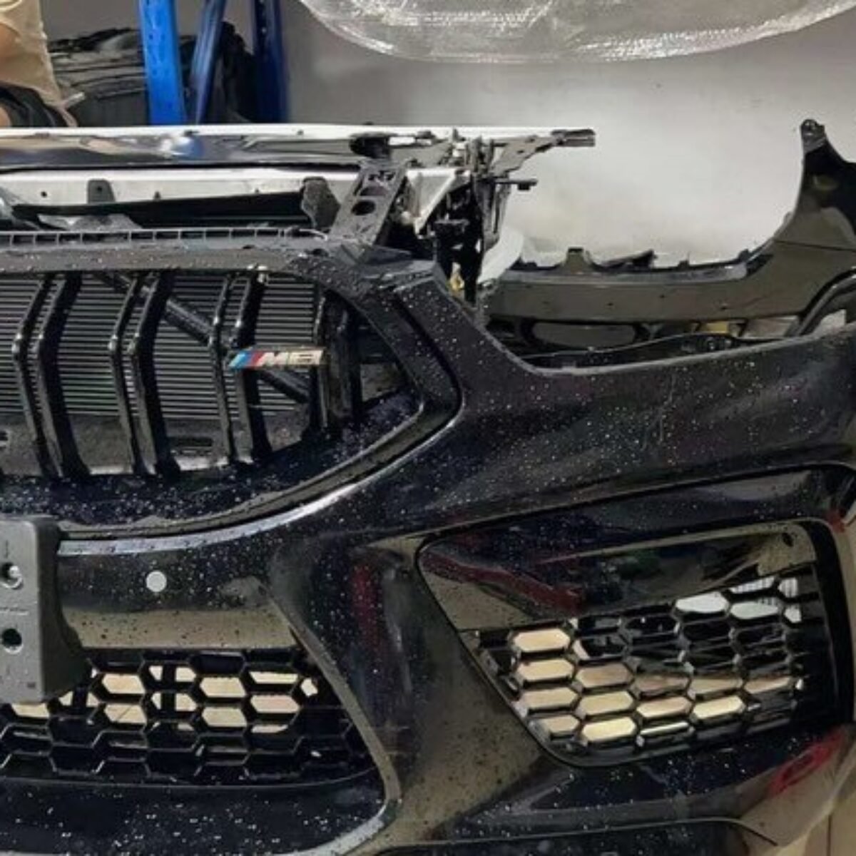 20-25 BMW M8 complete front assembly- bumper, radiator, & component