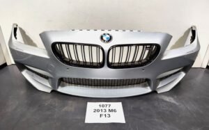 OEM BMW F06 F13 M6 Front Bumper Cover Panel Assembly PDC Silver A26