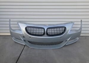 BMW E63 E64 M6 Front Bumper Cover Complete Silver OEM