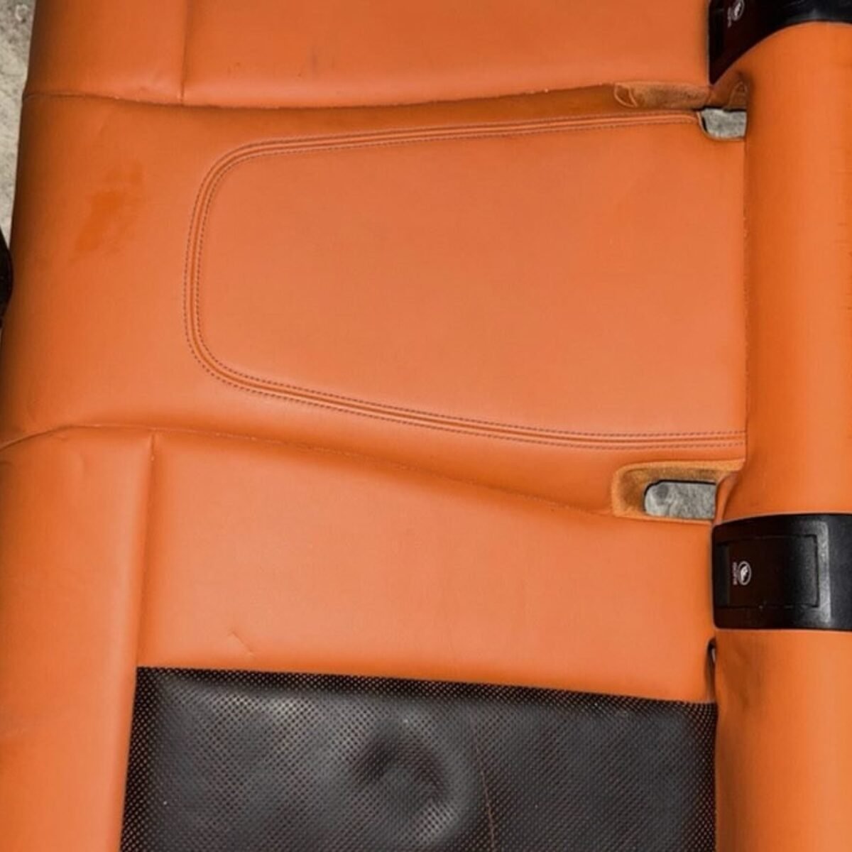 BMW M3 G80 sedan front&rear bucket seats pair orange w/suede OEM