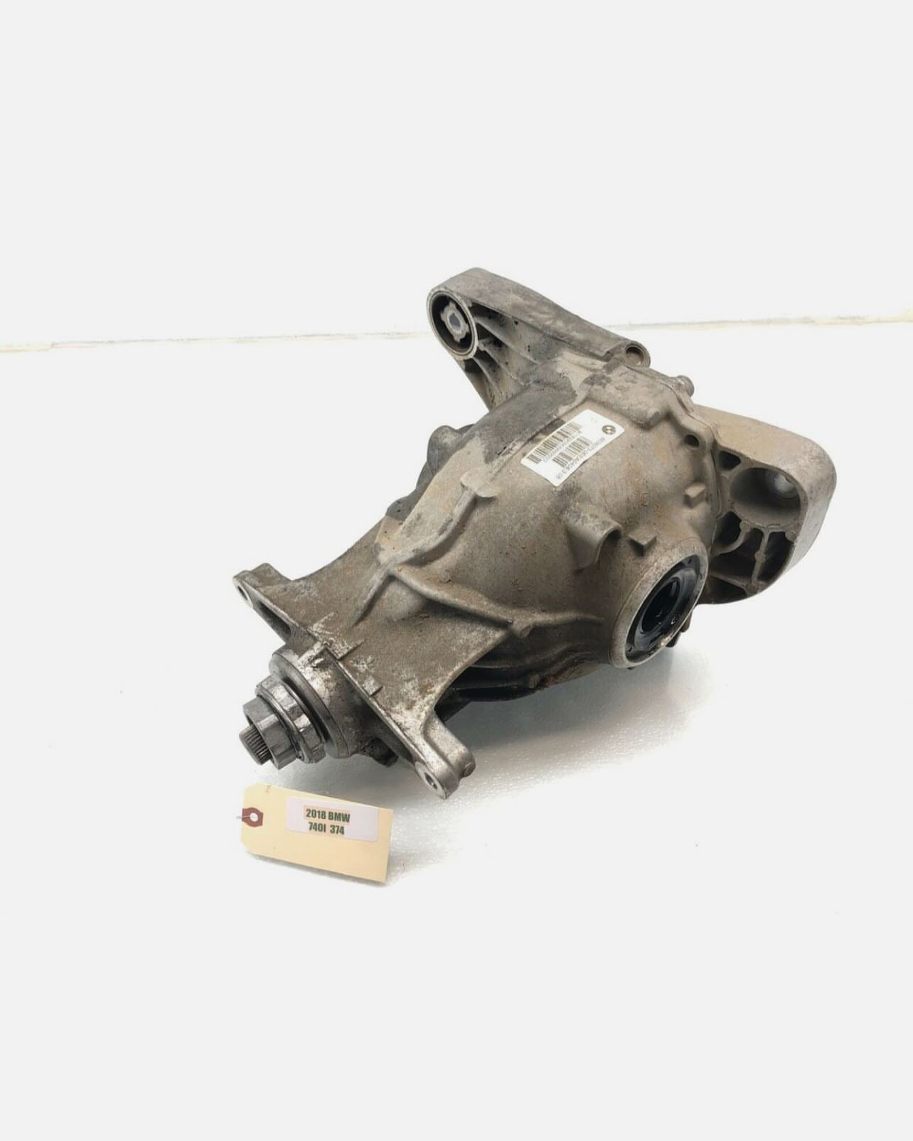 16-19 BMW RWD 740I Rear Axle Carrier Differential 3.08 Ratio used OEM